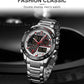 NAVIFORCE NF9171 Herren Militär Chronograph 3BAR Hardlex