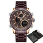 NAVIFORCE NF9182 Herren Militär Chronograph 3BAR