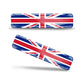Reflektierender 3D-Aufkleber mit Nationalflagge