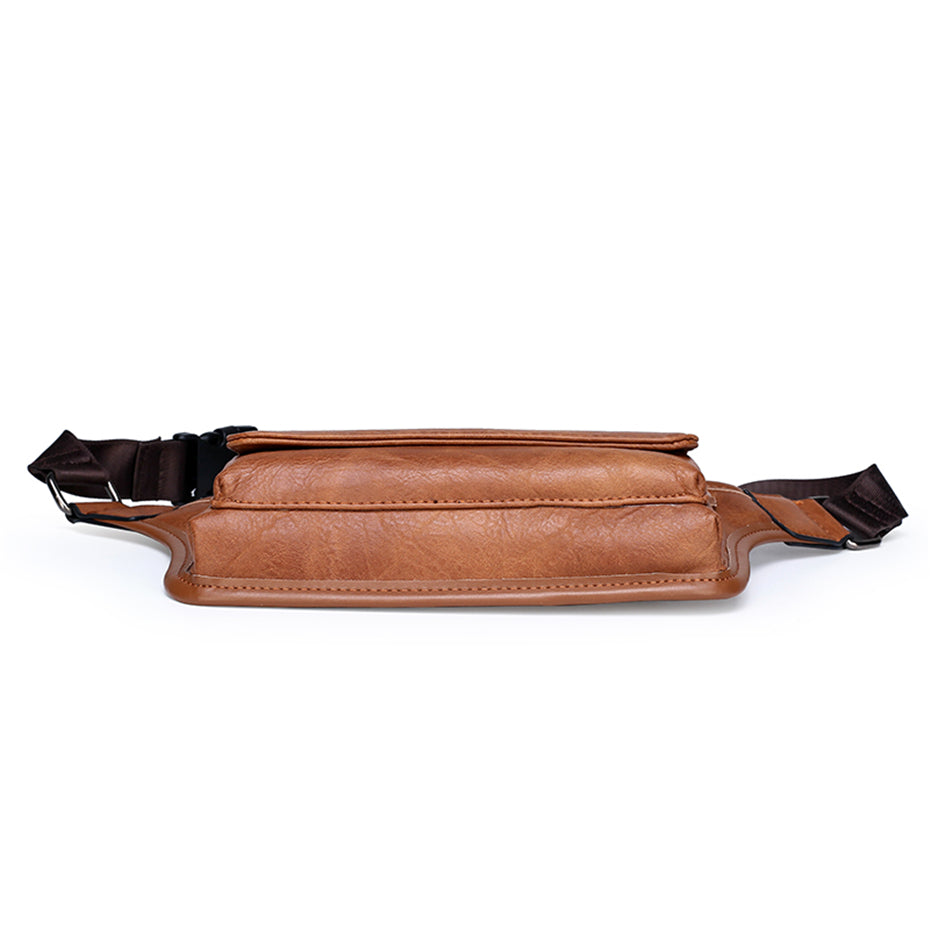 JEEP BULUO Herren Bauchtasche Spaltleder