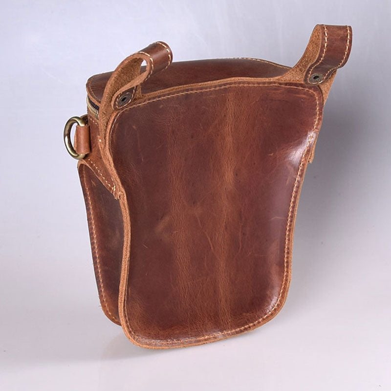 LACHIOUR Herren Gürteltasche Echtleder