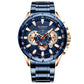 CURREN 8363 Designer Herren Chronograph 3ATM Hardlex
