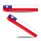 Reflektierender 3D-Aufkleber mit Nationalflagge