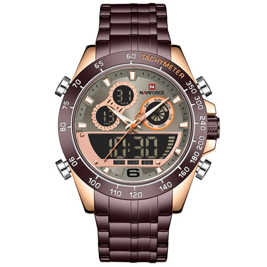 NAVIFORCE NF9188 Herren Sport-Chronograph 3BAR