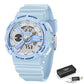 LIGE 8939 Damen Sport Digitaluhr 5ATM Hardlex