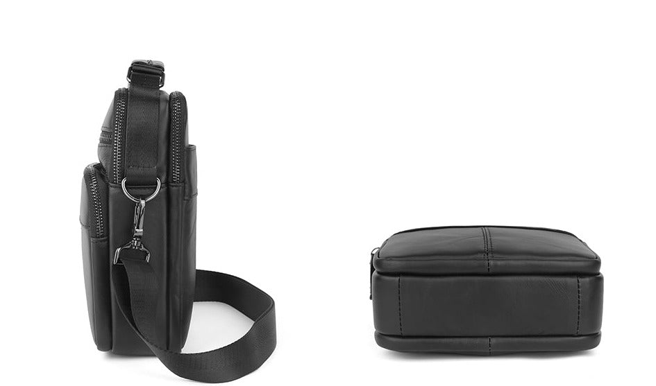 JOYIR Herren Leder Umhänge-Schultertasche