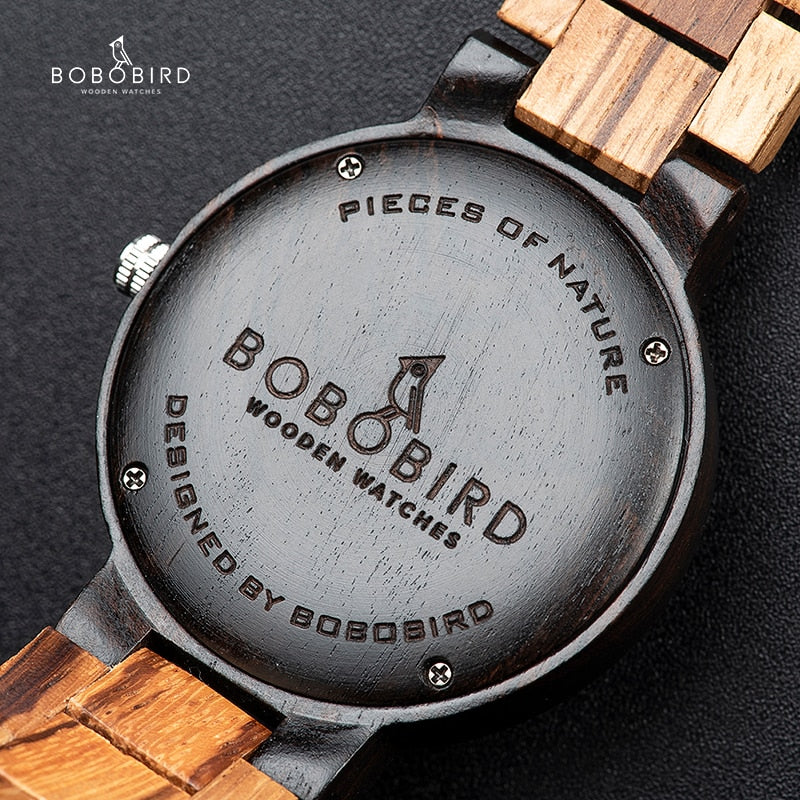 BOBO BIRD Holz Uhr Hardlex