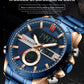 CURREN 8384 Herren Chronograph 3ATM Hardlex
