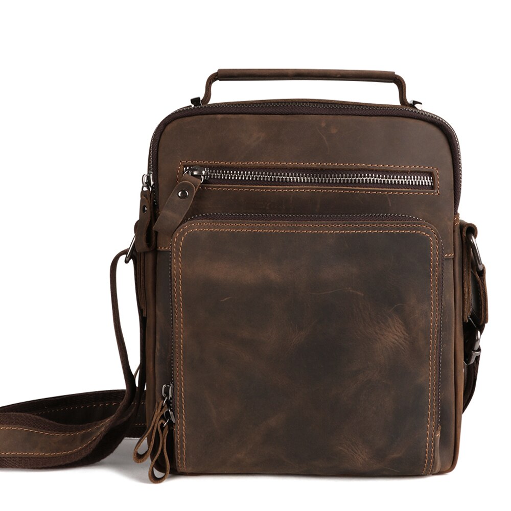 JOYIR Herren Leder Umhänge-Schultertasche