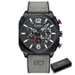 CURREN 8398 Analog Herren Chronograph 3ATM Hardlex
