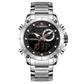 NAVIFORCE NF9163 Herren Militärchronograph 3BAR Edelstahl