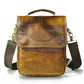 le'aokuu Herren Umhänge-Schultertasche Echtleder / Stoff