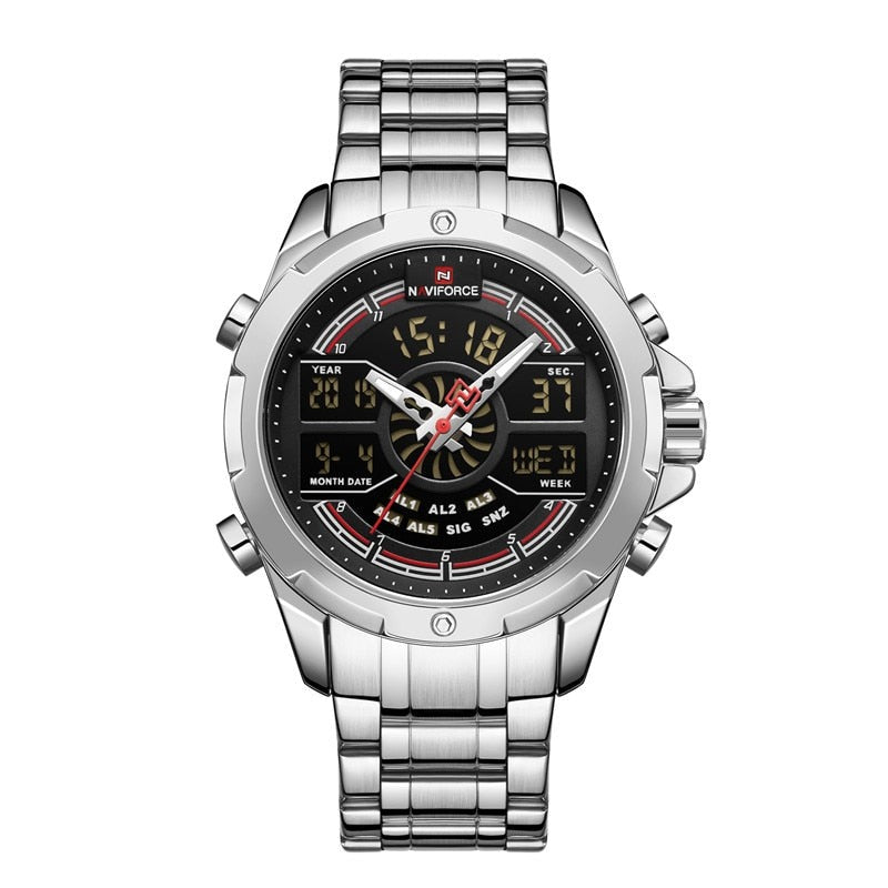 NAVIFORCE NF9170 Herren Militär Multifunktion Chronograph 3BAR