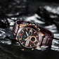 CURREN 8384 Herren Chronograph 3ATM Hardlex