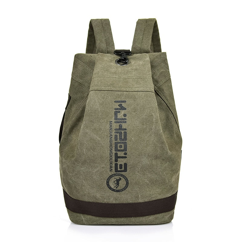 Canvas Männer Rucksack