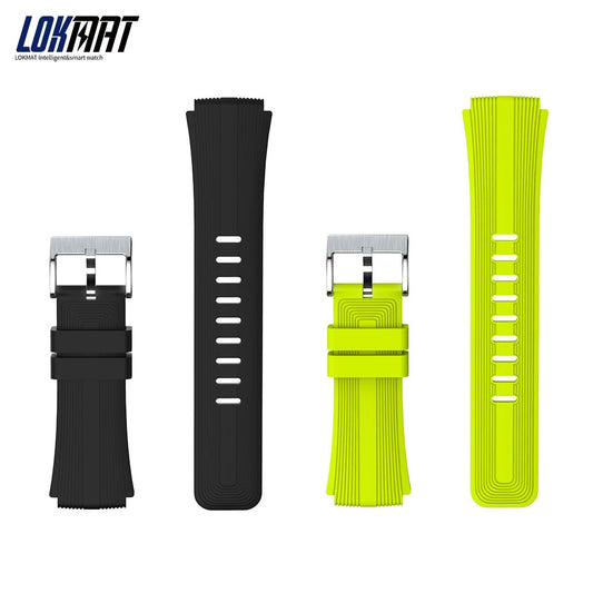 Universal Silikon Uhrenband für Lokmat Uhren