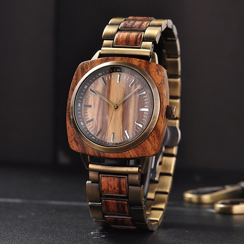 BOBO BIRD Holz Uhr Hardlex