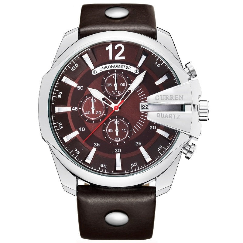CURREN 8176 Herren Chronograph 3ATM