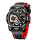 LIGE 9892 Herren Chronograph 3ATM Hardlex