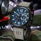 CURREN 8398 Analog Herren Chronograph 3ATM Hardlex