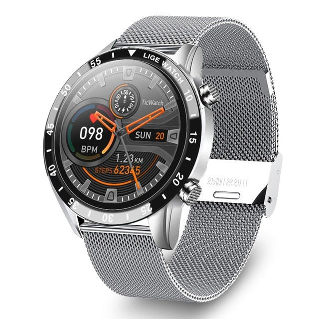 LIGE Sport Smartwatch 3BAR Android + IOS