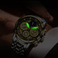 LIGE 8942 Herren Business Chronograph 5ATM