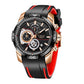 LIGE 9892 Herren Chronograph 3ATM Hardlex