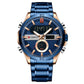 CURREN 8384 Herren Chronograph 3ATM Hardlex