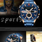CURREN 8384 Herren Chronograph 3ATM Hardlex
