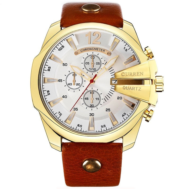 CURREN 8176 Herren Chronograph 3ATM