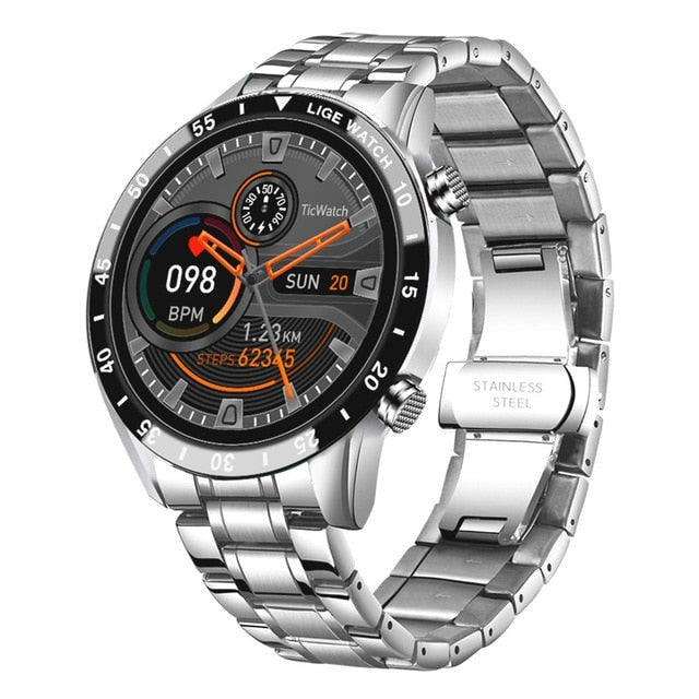 LIGE Sport Smartwatch 3BAR Android + IOS