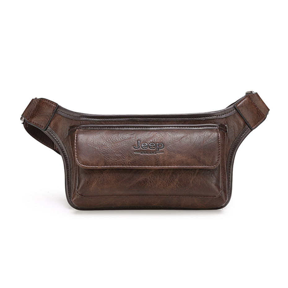 JEEP BULUO Herren Bauchtasche Spaltleder