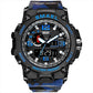 SMAEL SL-1545D Herren Sport-Chronograph 5ATM Dualanzeige