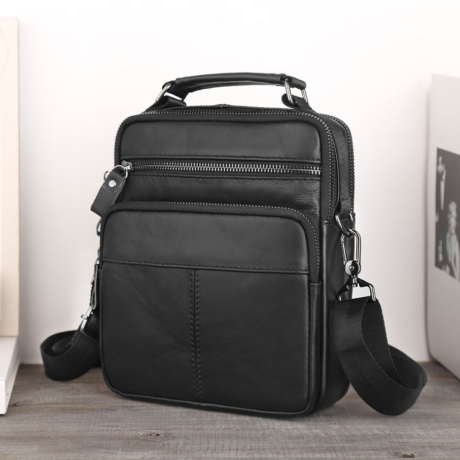 JOYIR Herren Leder Umhänge-Schultertasche