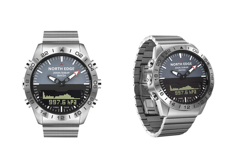 NORTH EDGE GAVIA 2 Herren Taucher Militäruhr