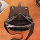 le'aokuu Herren Umhänge-Schultertasche Echtleder
