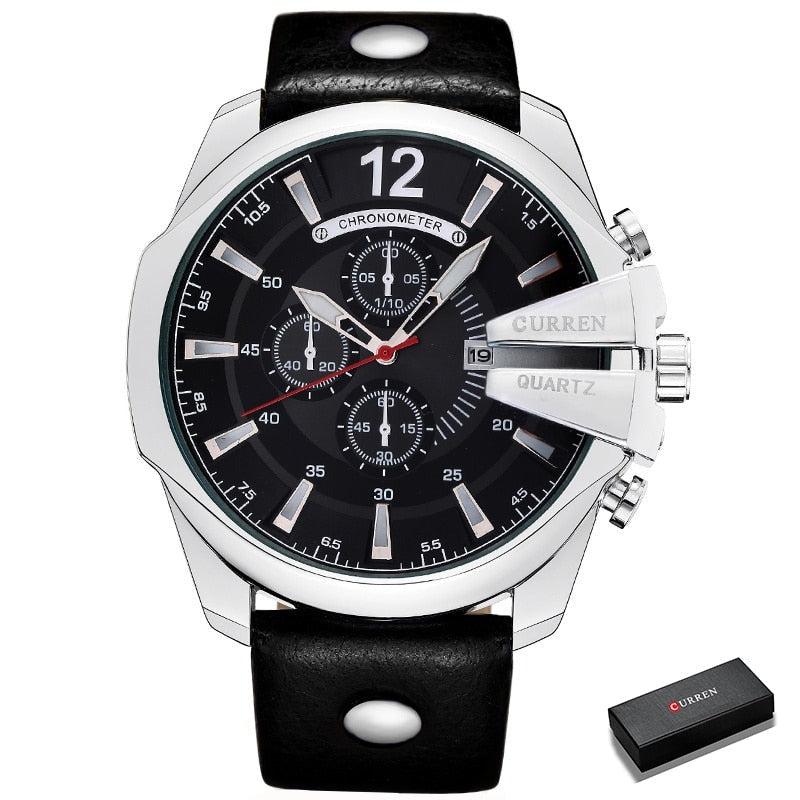 CURREN 8176 Herren Chronograph 3ATM