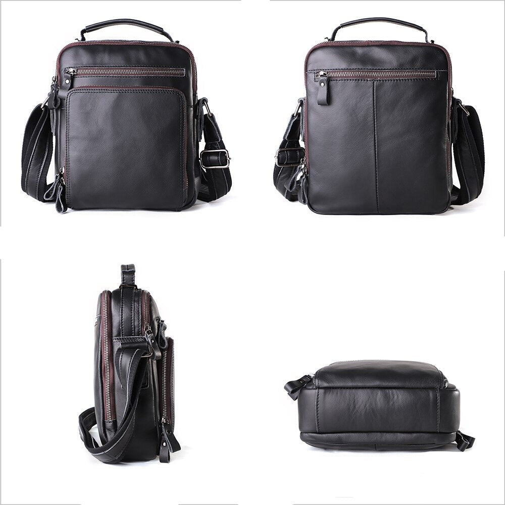 JOYIR Herren Leder Umhänge-Schultertasche