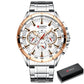 CURREN 8363 Designer Herren Chronograph 3ATM Hardlex
