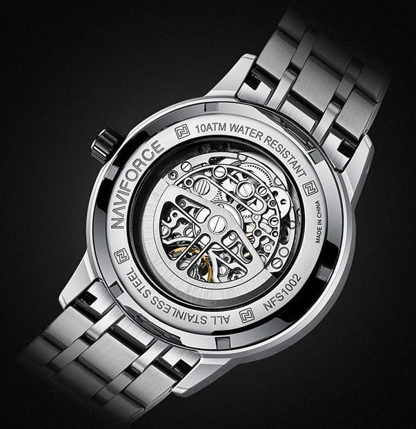 NAVIFORCE NFS1002 Herren Automatik Uhr Wasserdicht 10BAR