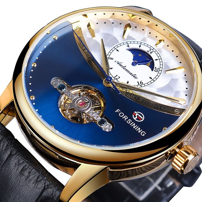 Forsining GMT1150-5 Automatik Herrenuhr 3BAR Glas