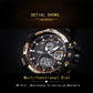 SMAEL SL-1376 Herren Sport-Uhr 3BAR Dualanzeige