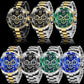 LIGE 8924 Herren Chronograph 3ATM