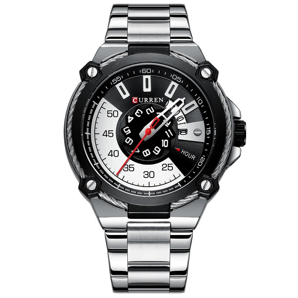 CURREN 8345 Designer Herren Uhr 3ATM