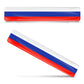 Reflektierender 3D-Aufkleber mit Nationalflagge