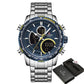NAVIFORCE NF9182 Herren Militär Chronograph 3BAR