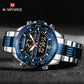 NAVIFORCE NF9195 Herren Militär-Sport-Digitaluhr 3BAR