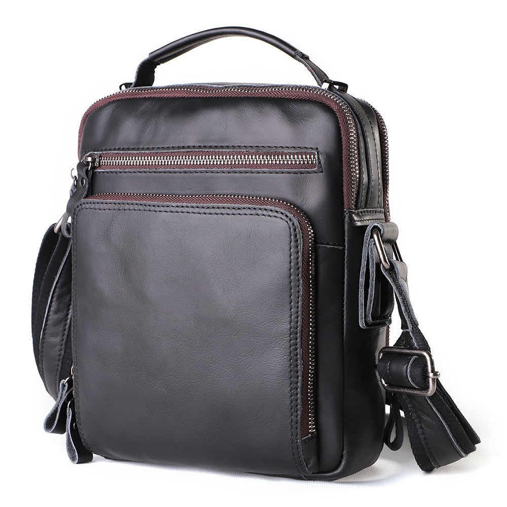 JOYIR Herren Leder Umhänge-Schultertasche