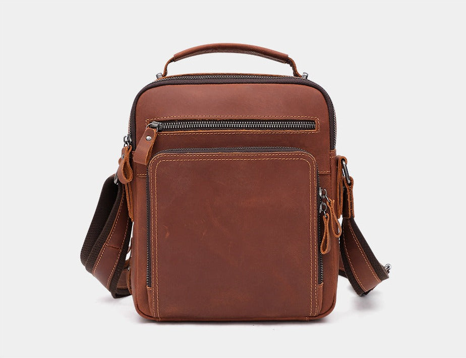 JOYIR Herren Leder Umhänge-Schultertasche