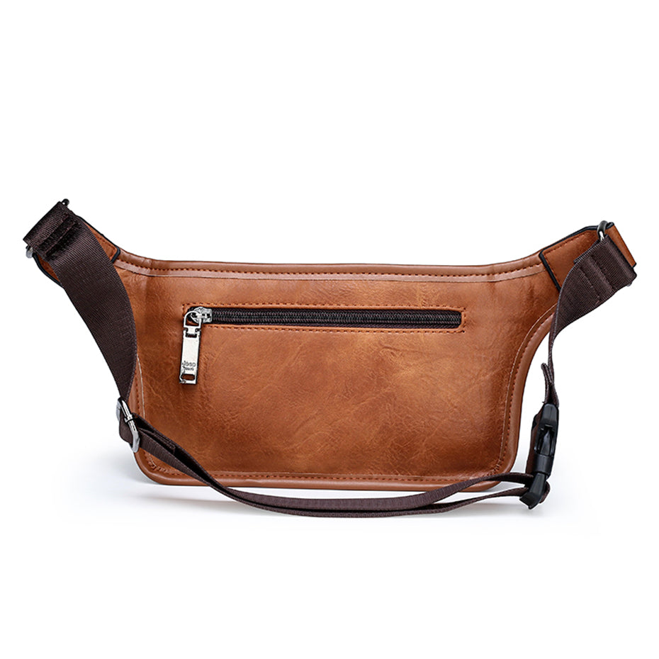 JEEP BULUO Herren Bauchtasche Spaltleder